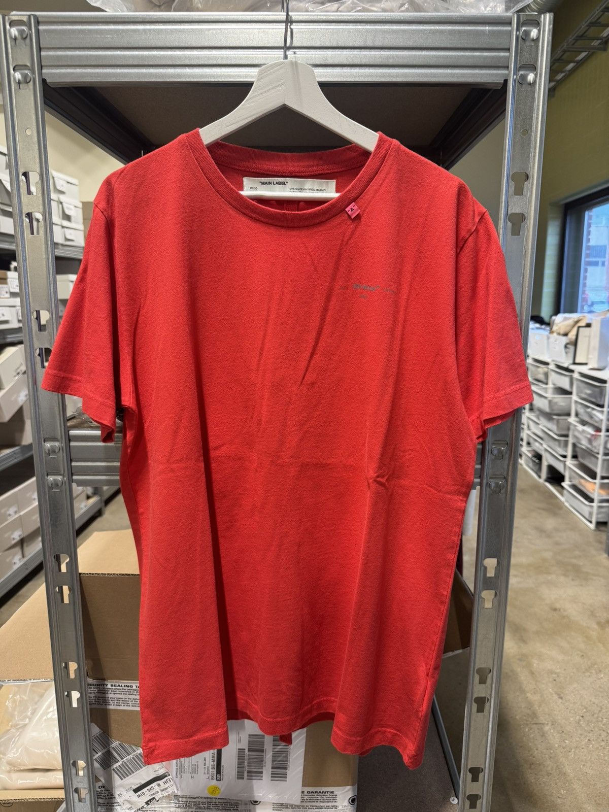 Off-White Off-White Arrow T-Shirt NEW 500$ Size US M / EU 48-50 / 2 - 2 Thumbnail