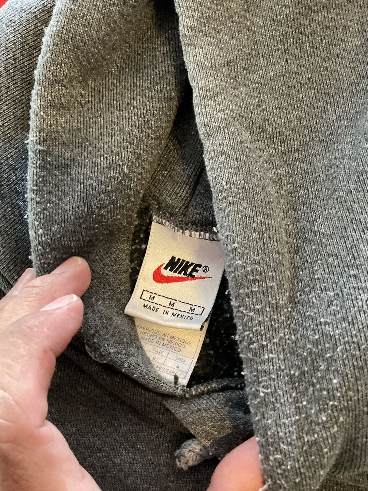 Nike Vintage 90s Nike plain pullover hoodie medium Size US M / EU 48-50 / 2 - 3 Thumbnail