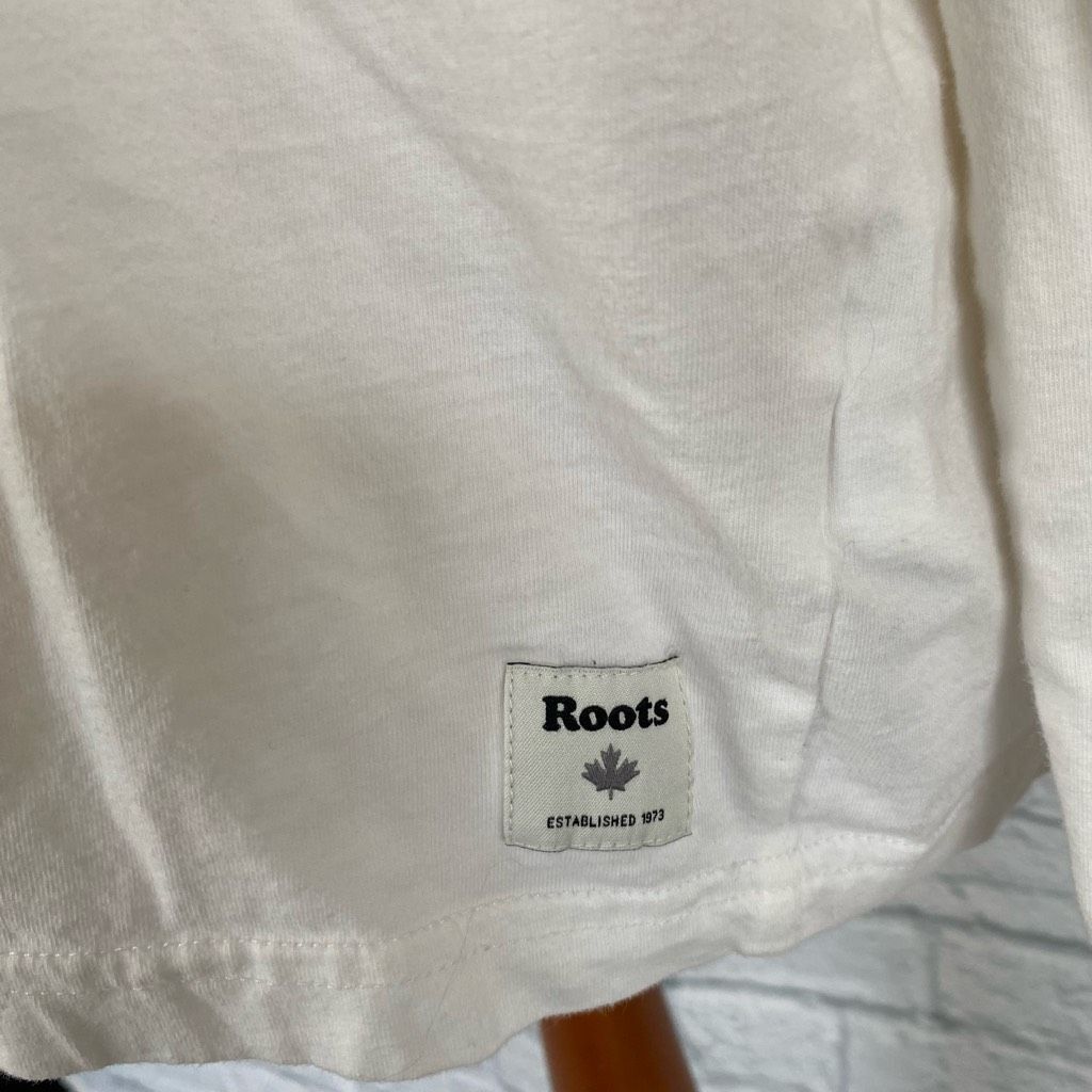 Roots Roots Canada men XL Crewneck graphic print t-shirt white Size US XL / EU 56 / 4 - 3 Thumbnail