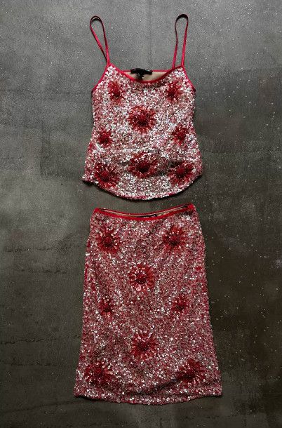 Vivienne Tam Vivienne Tam 98AW Runway Sequin Set Size S / US 4 / IT 40 - 2 Thumbnail