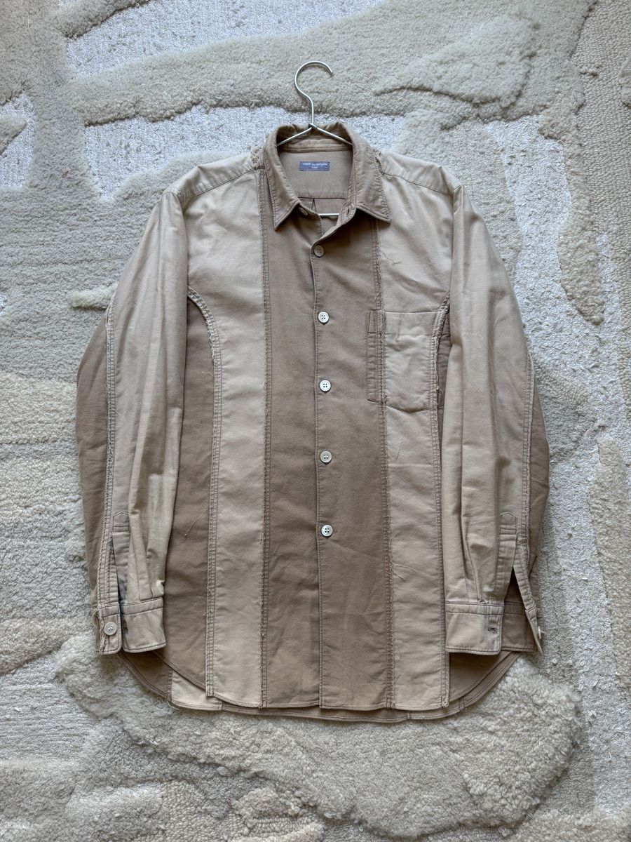 AD2002 archive COMME des GARÇONS HOMME AD 2002 Comme Des Garcons Homme deconstructed shirt