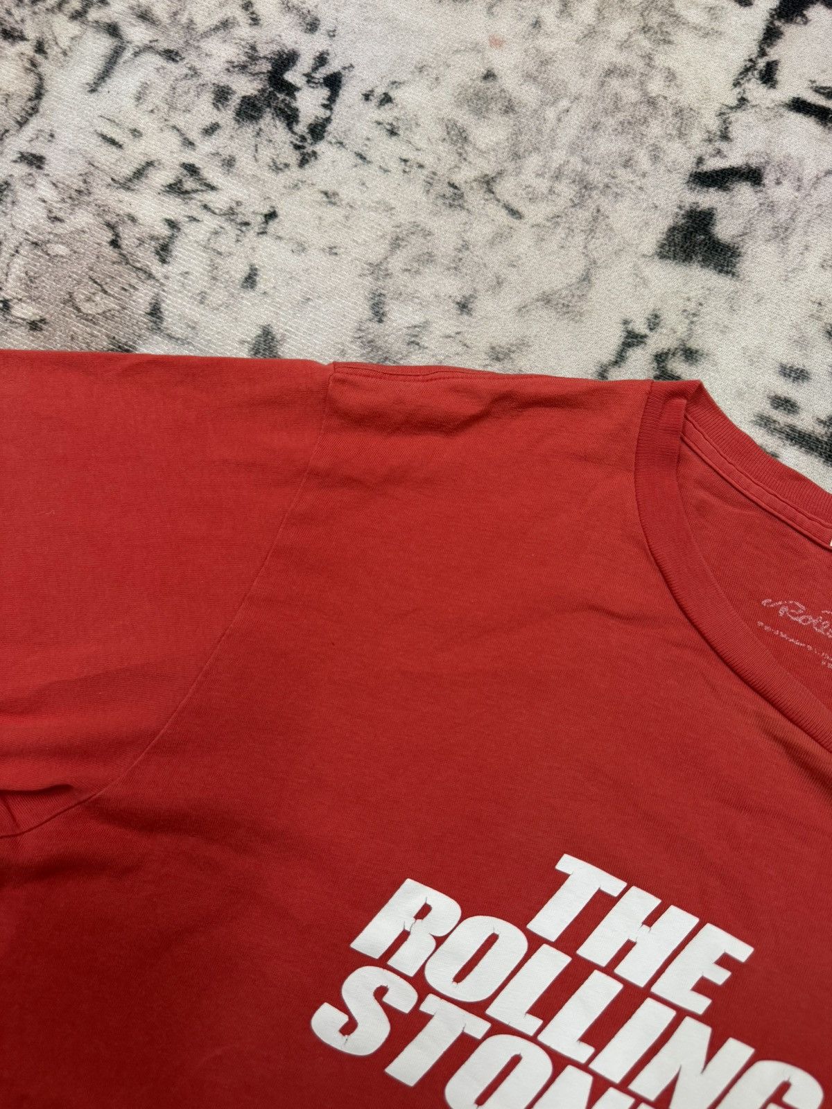 Band Tees × GU × The Rolling Stones Gu x The Rolling Stones Band Boxy Tshirt Size US L / EU 52-54 / 3 - 6 Thumbnail