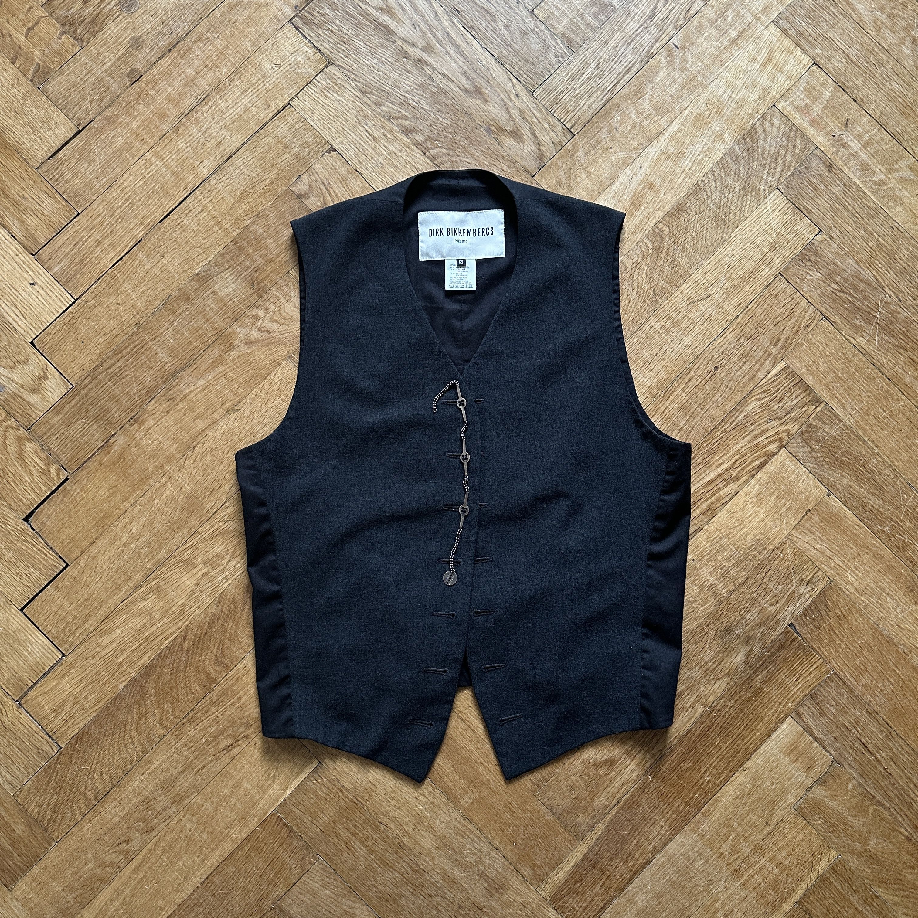 Dirk Bikkembergs Hommes 90s Chained Waistcoat Size US L / EU 52-54 / 3 - 1 Thumbnail