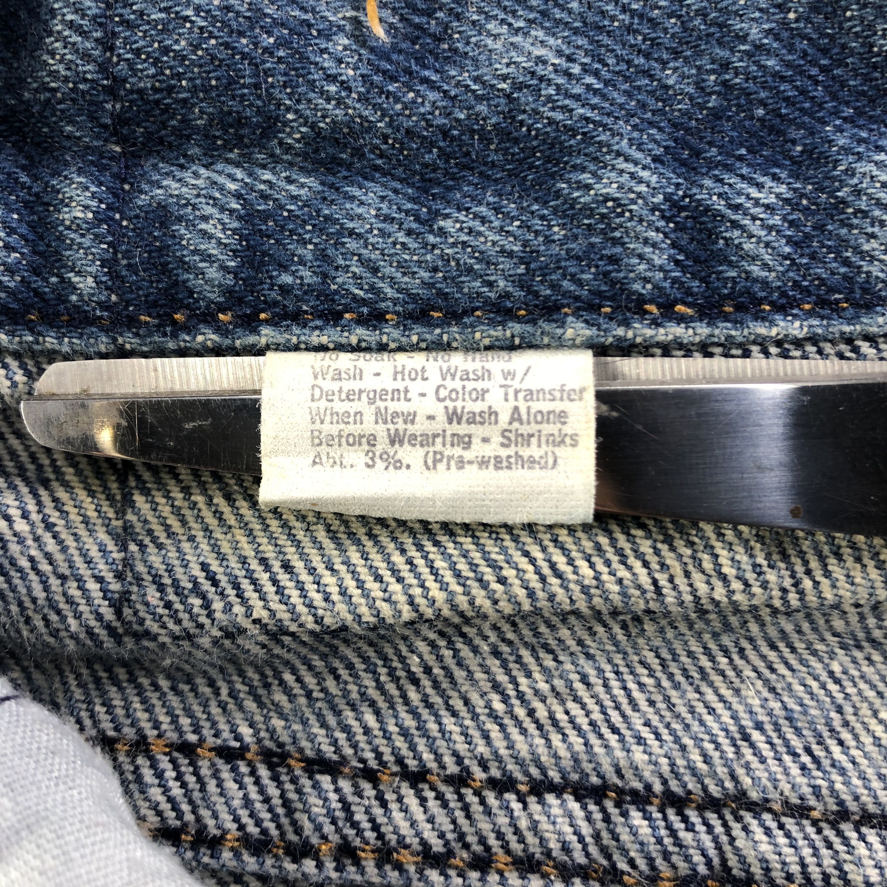 Levi's × Vintage Vintage Blue Wash Levis Skirt-J4068 Size 28" / US 6 / IT 42 - 8 Thumbnail
