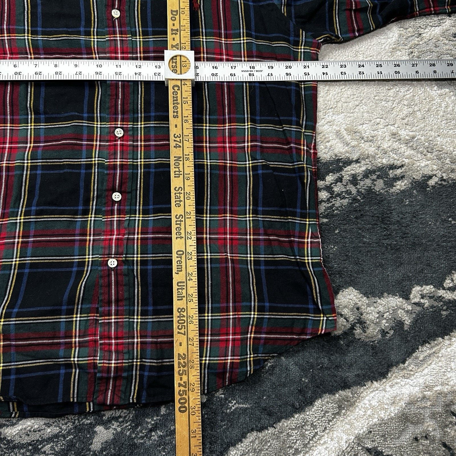 Polo Ralph Lauren Polo Ralph Lauren Classic Fit Plaid Cotton Button-up M Size US M / EU 48-50 / 2 - 5 Thumbnail