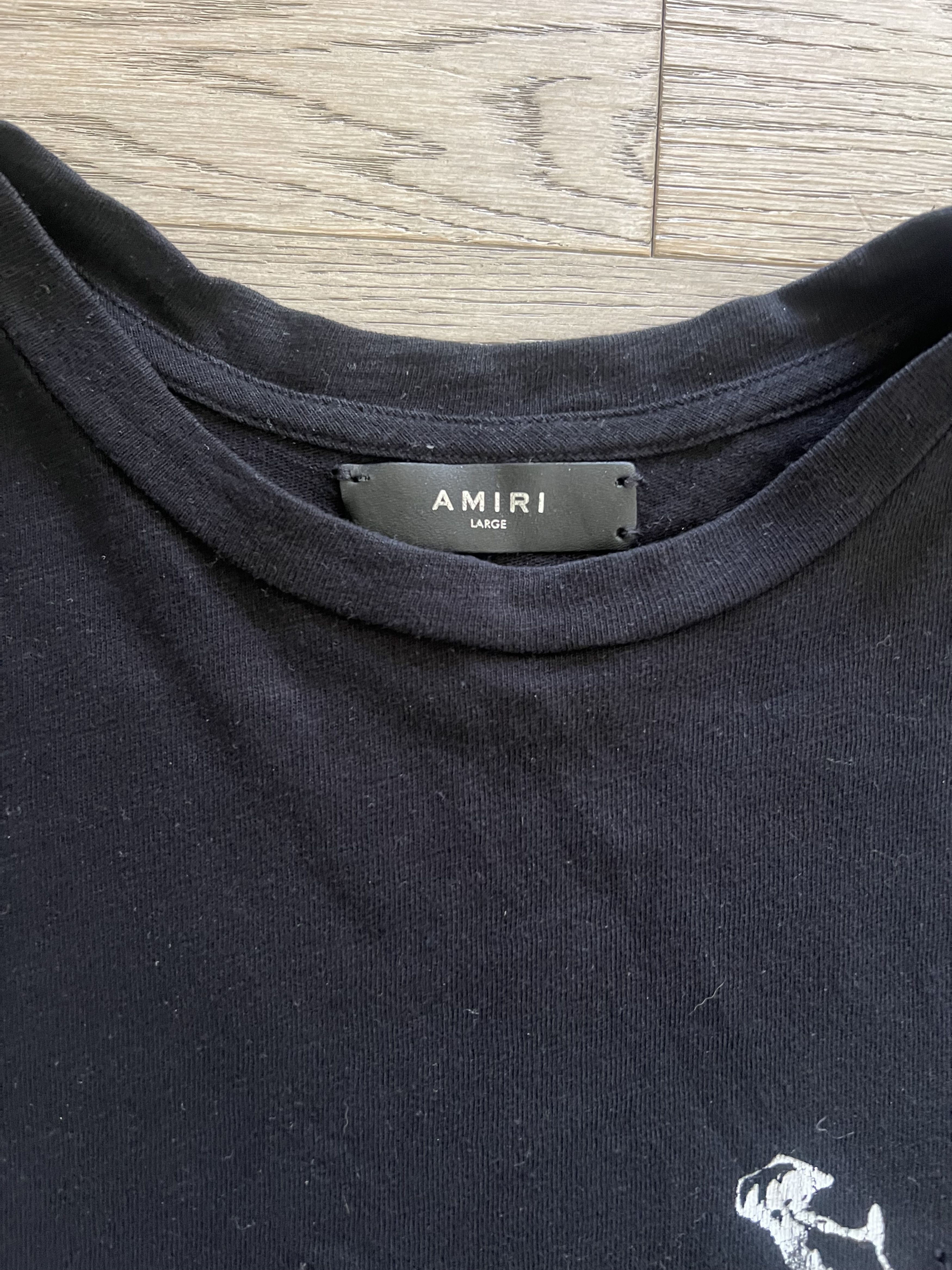 Amiri Amiri Jaw Print Distressed T Shirt Size US L / EU 52-54 / 3 - 3 Thumbnail