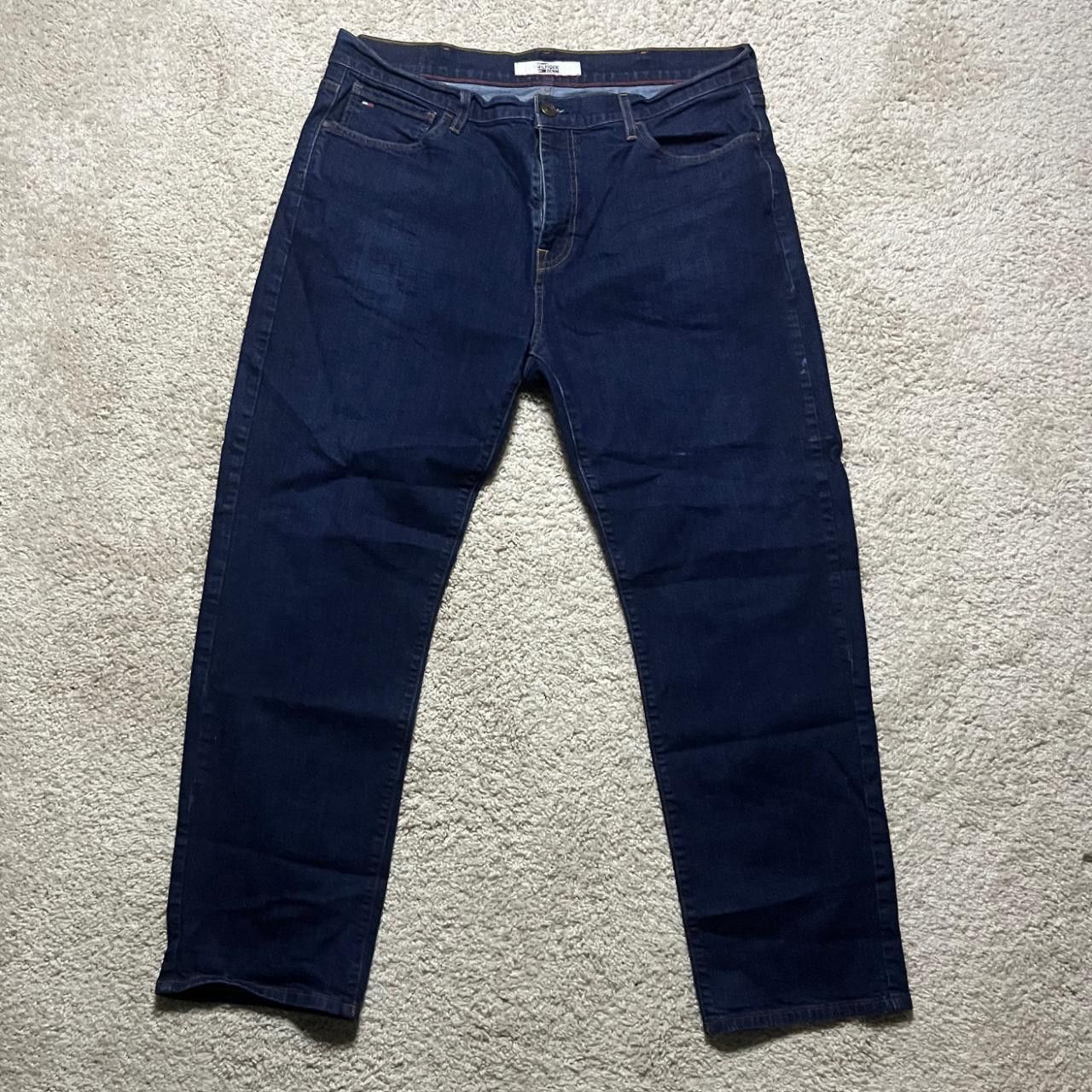 Tommy Hilfiger Tommy Hilfiger Dark Wash Relaxed Jeans - Size 38x32 Size US 38 / EU 54 - 1 Thumbnail