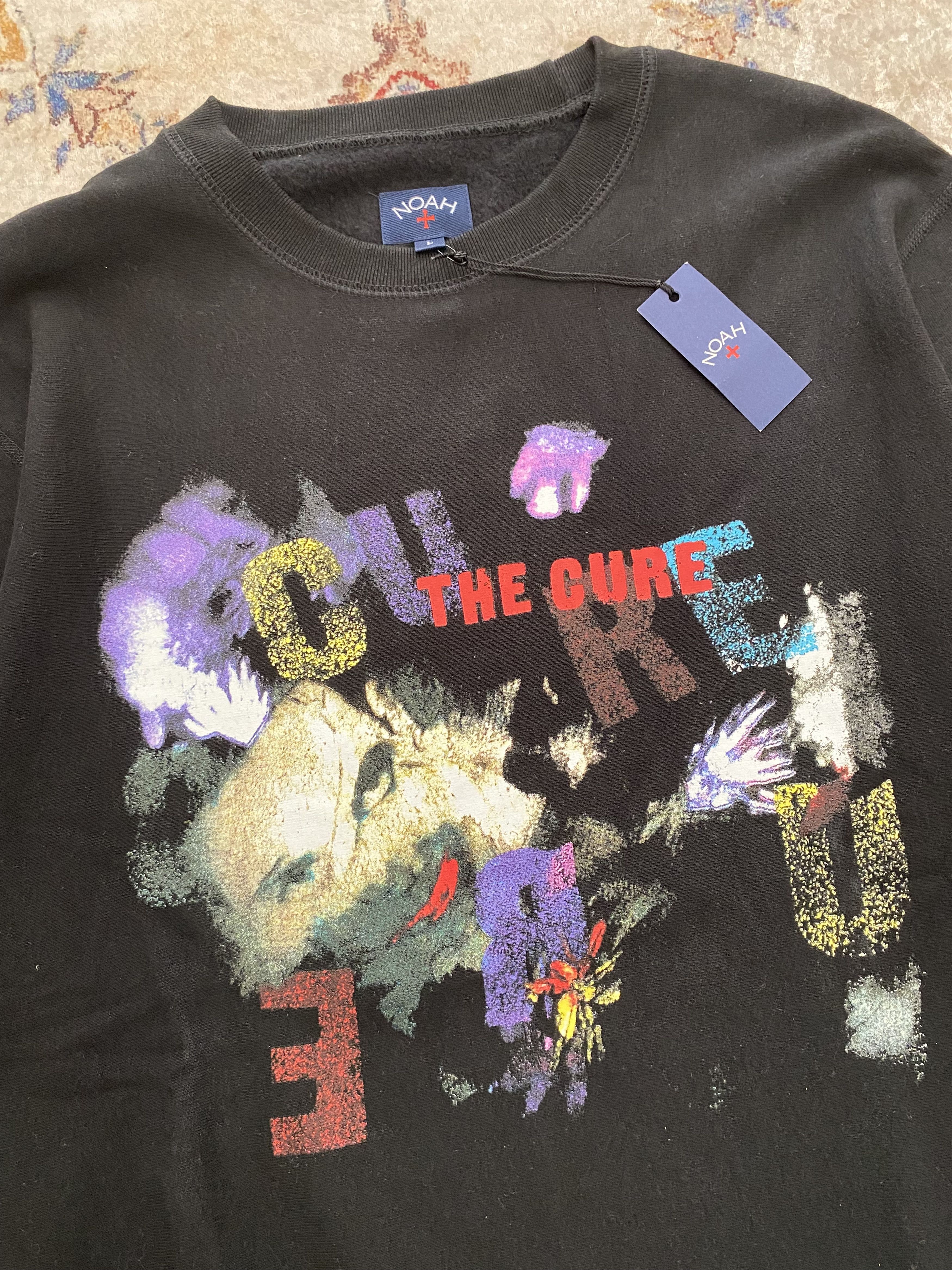 Noah × The Cure Noah x The Cure Crewneck Sweatshirt Black Size US L / EU 52-54 / 3 - 3 Thumbnail