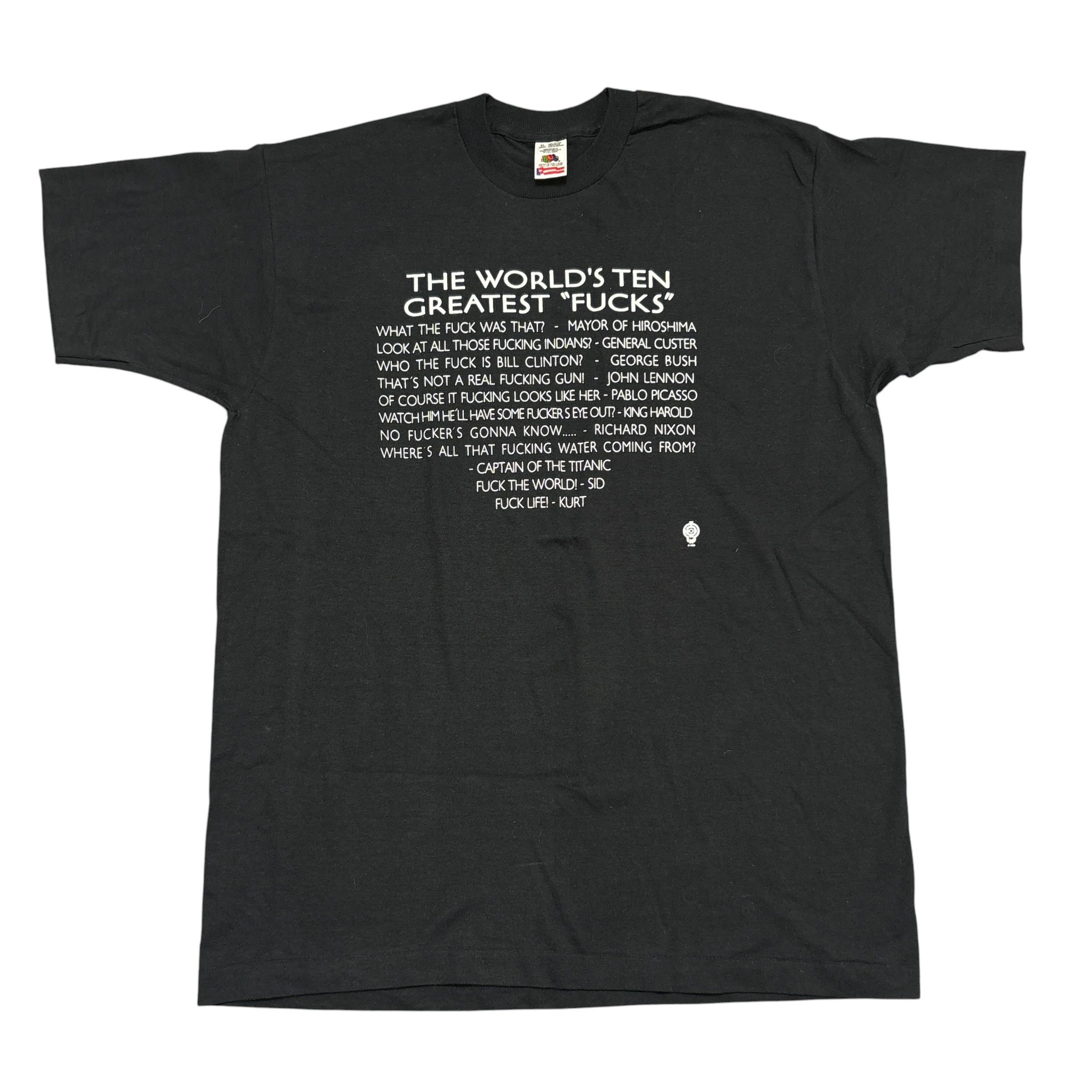 Vintage Positive History T-Shirt 90s XL Single stitch | Grailed