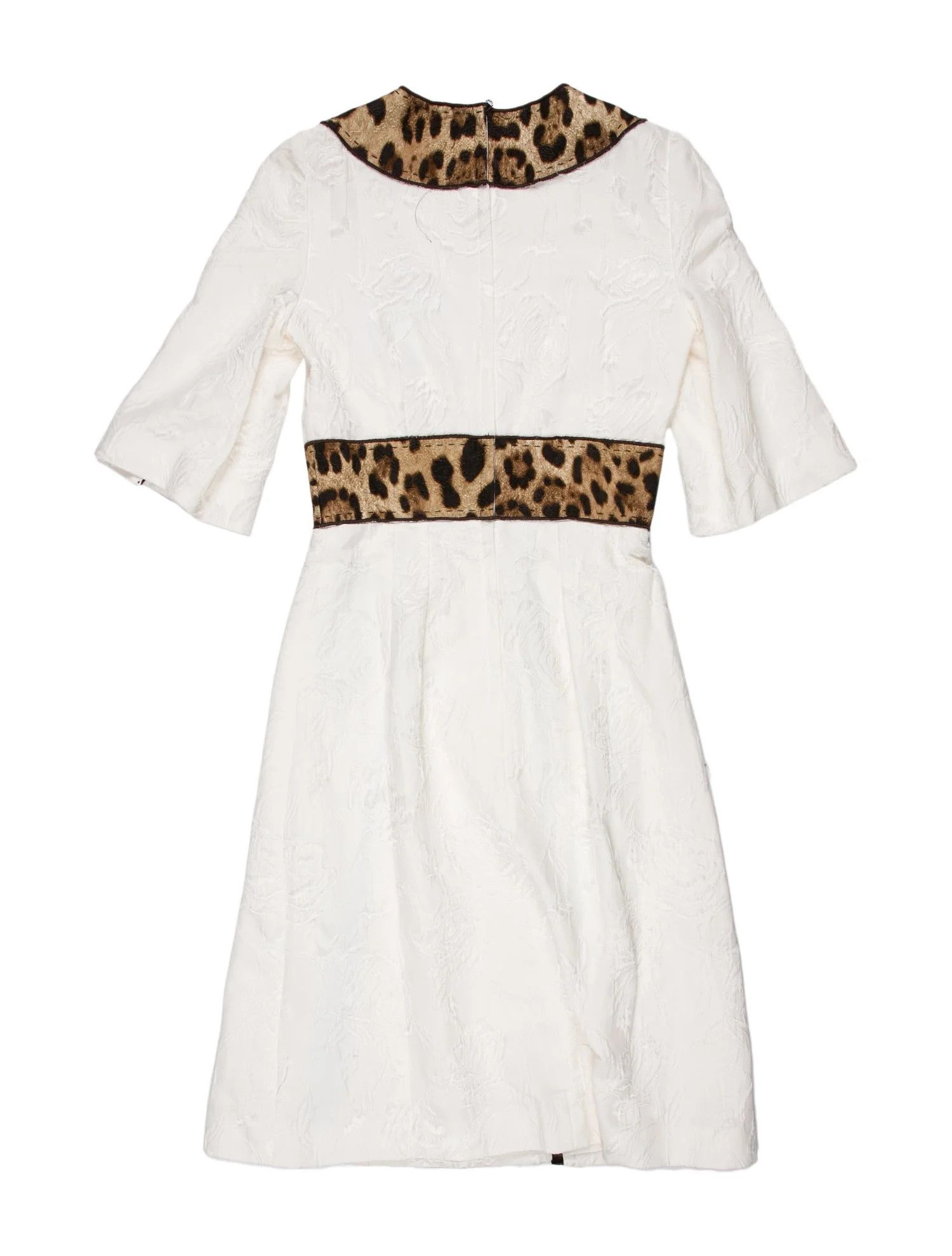 Dolce & Gabbana o1y0825 Mini Dress in Multicolor Size XS / US 0-2 / IT 36-38 - 2 Thumbnail
