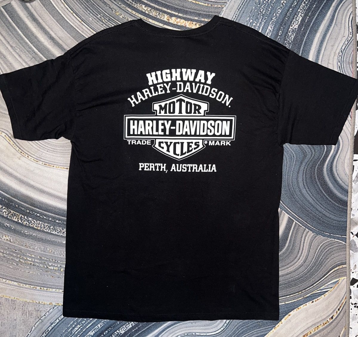 Harley Davidson Harley-Davidson Logo Motorcycle Graphic T-Shirt NWT Black XL Size US XL / EU 56 / 4 - 5 Thumbnail