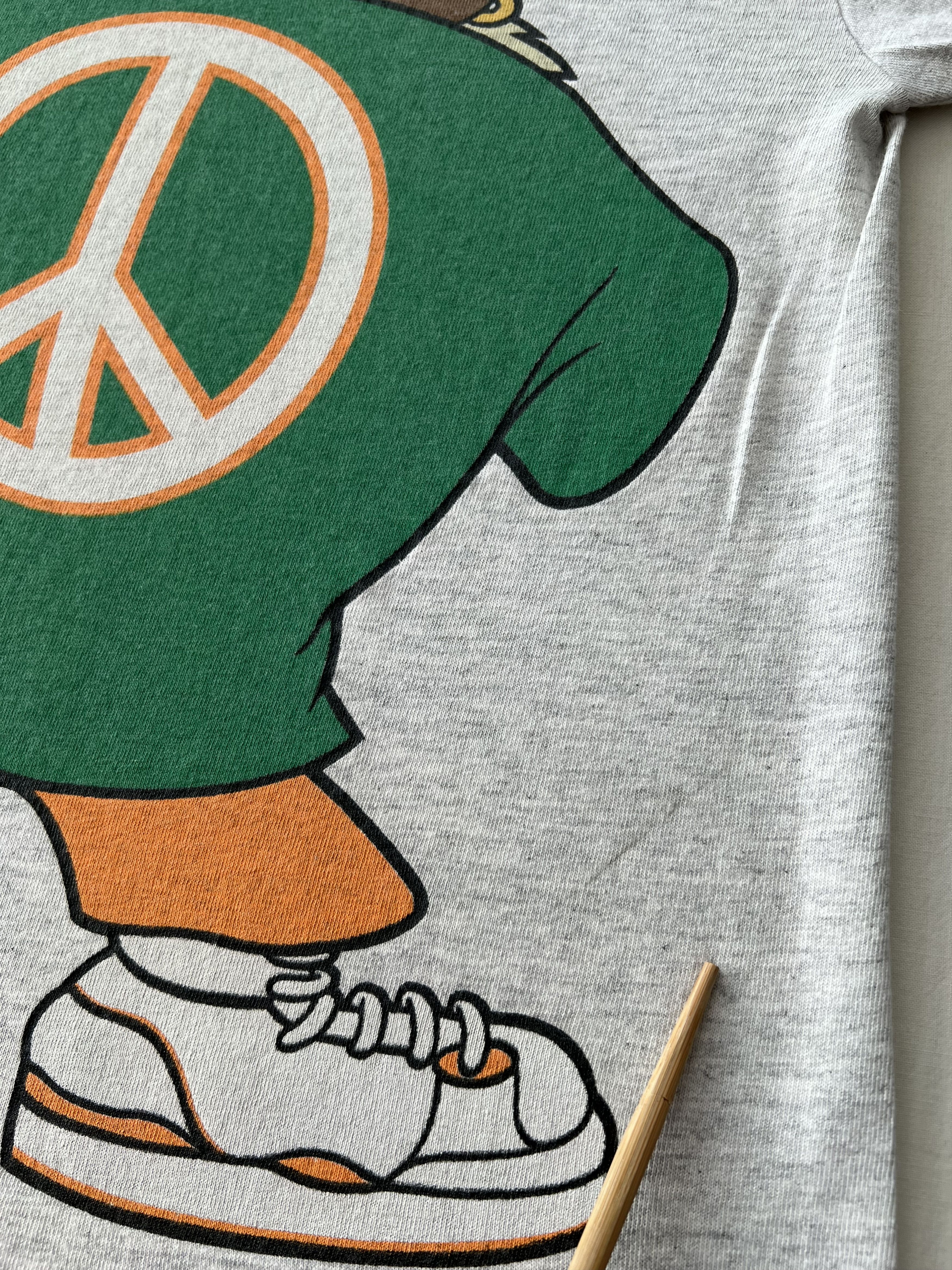 Warner Bros Vintage 1993 Looney Tunes Cross Colours Taz Bugs T-shirt Size US L / EU 52-54 / 3 - 15 Thumbnail