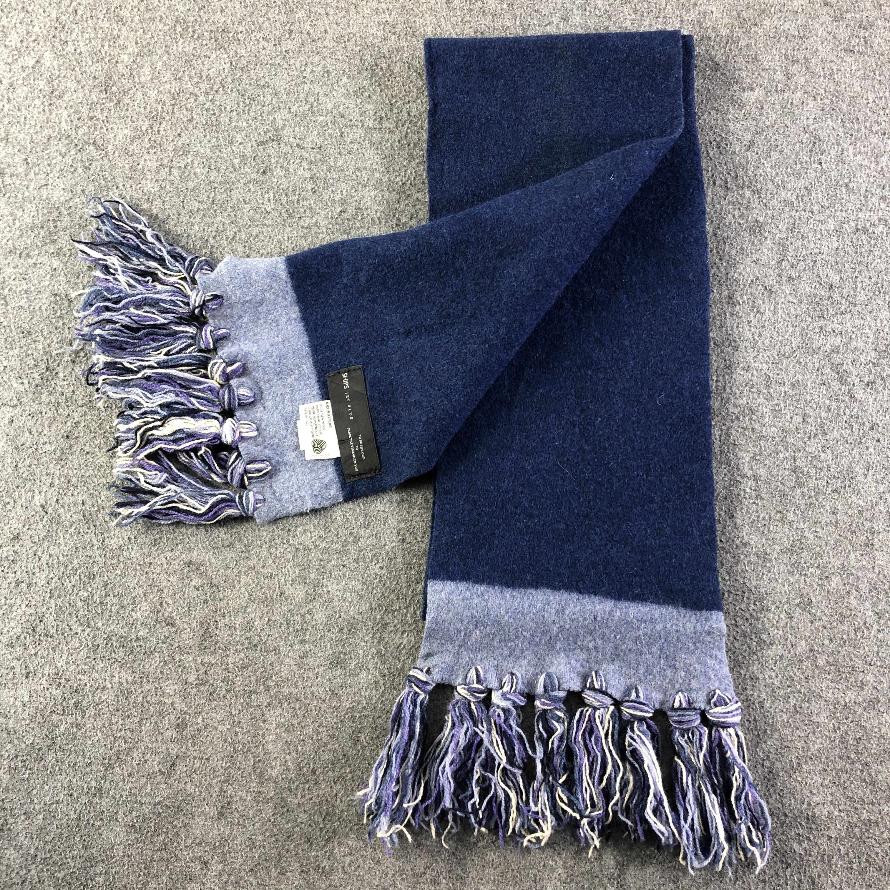 Ships Jet Blue Ships Jet Blue Scarf / Muffler / Neckwear P138 Size ONE SIZE - 5 Thumbnail
