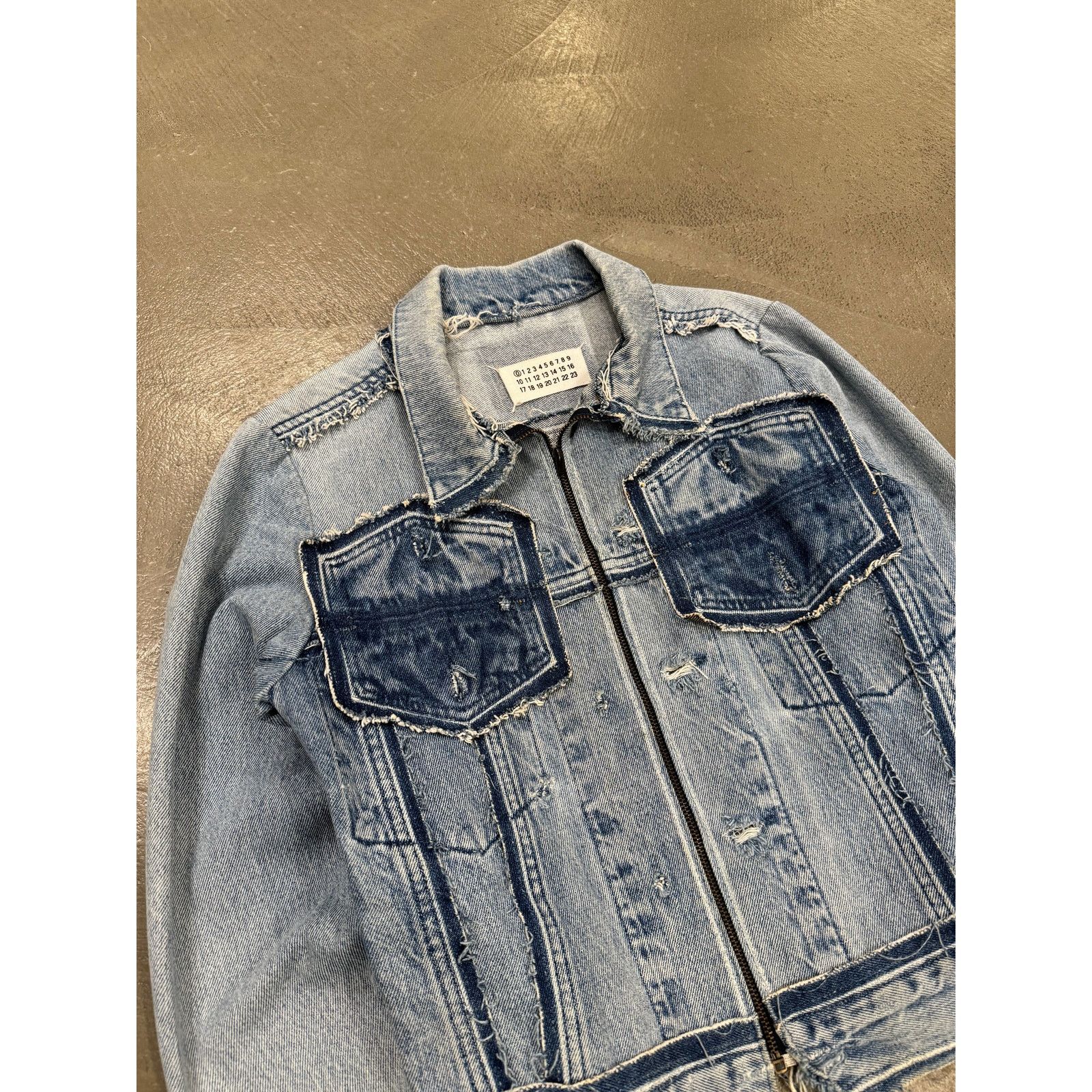Maison Margiela 2000s Maison Margiela artisanal deconstructed denim jacket Size US S / EU 44-46 / 1 - 2 Thumbnail