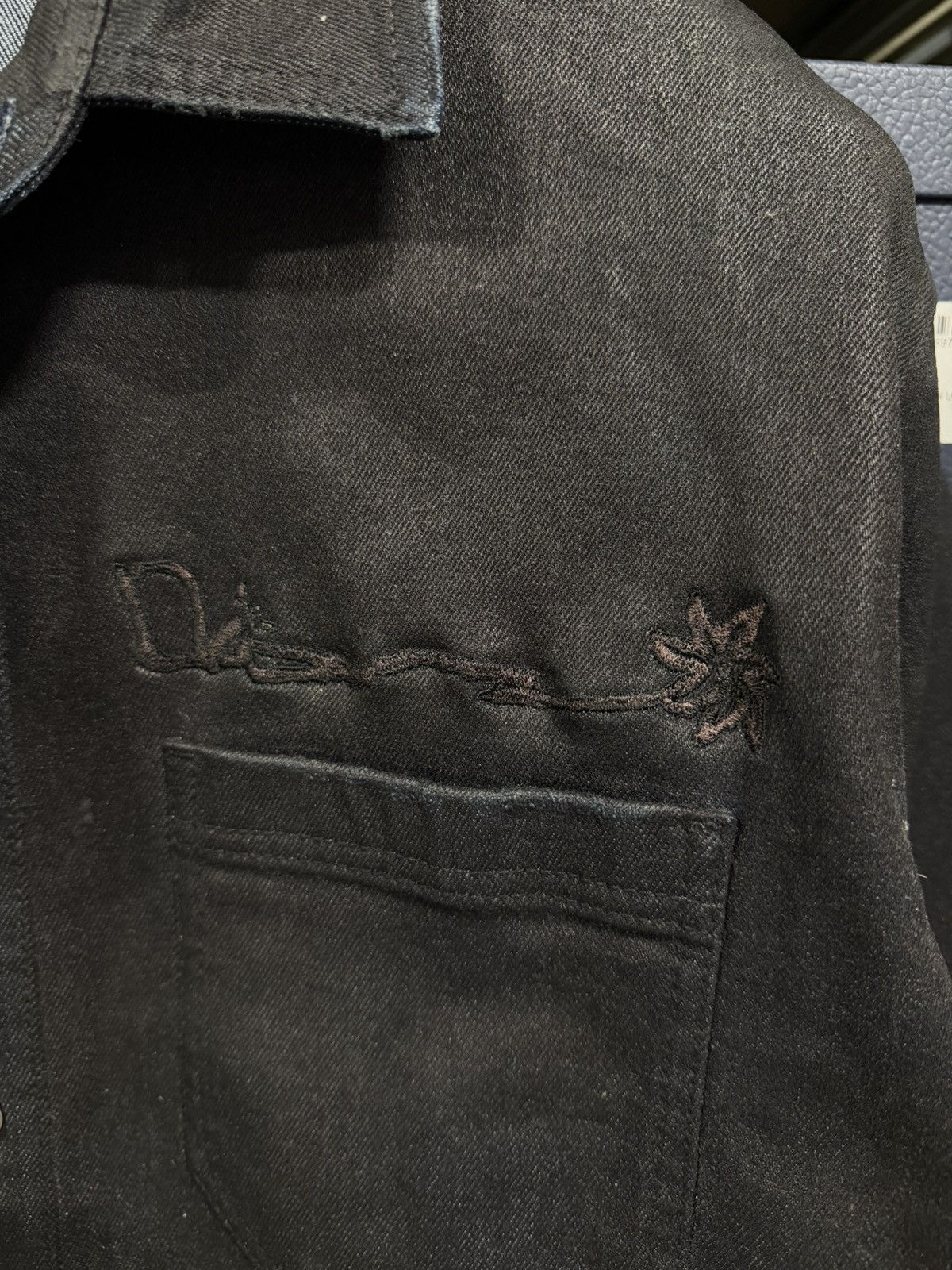 Dior × Travis Scott Dior x Travis Scott Waxed Distressed Overshirt Jacket 2400$ Size US M / EU 48-50 / 2 - 3 Thumbnail