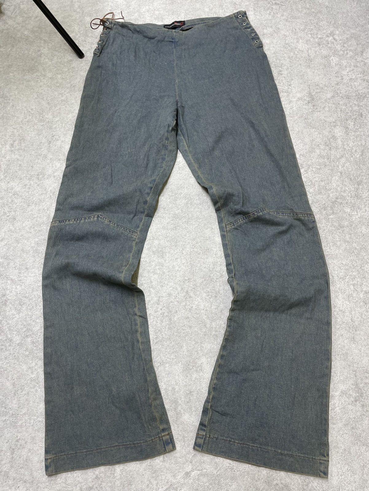 If Six Was Nine × Le Grande Bleu (L.G.B.) × Tornado Mart Flared Denim Jeans – LGB / If Six Was Nine Energy Size US 30 / EU 46 - 1 Thumbnail