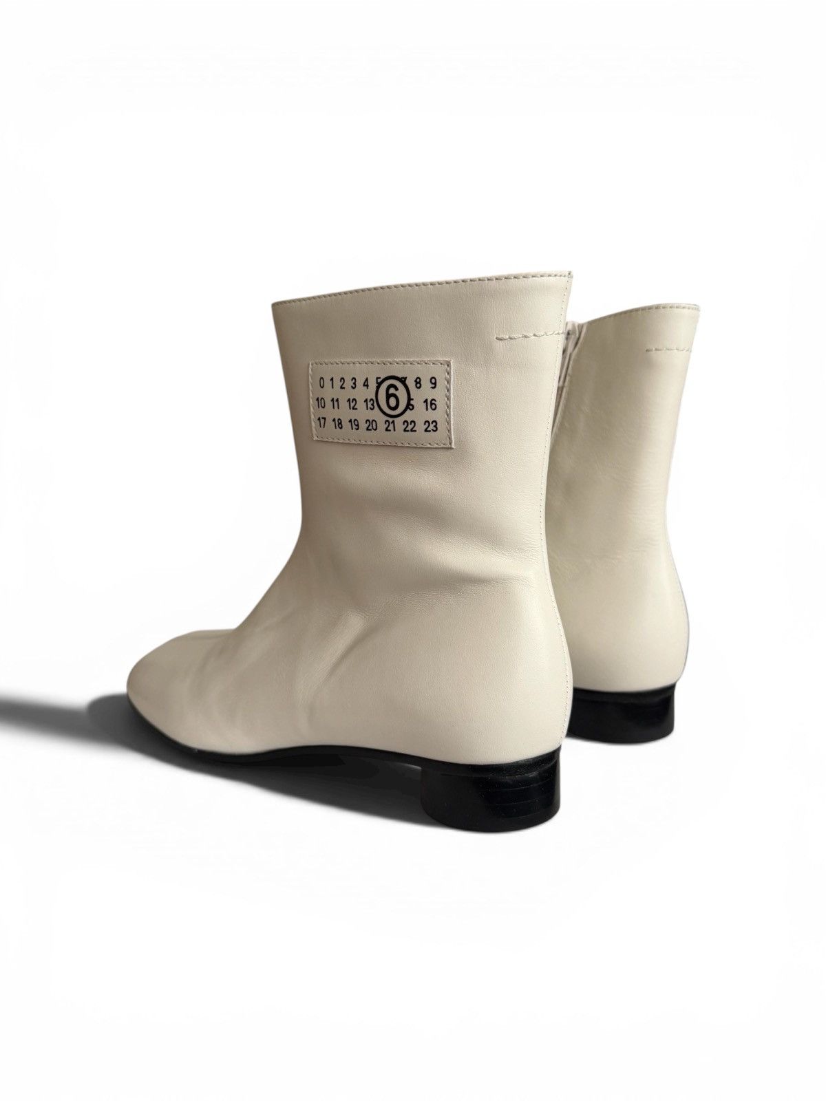 Maison Margiela Maison Margiela MM6 Leather boots Size US 4 / IT 34 - 4 Thumbnail