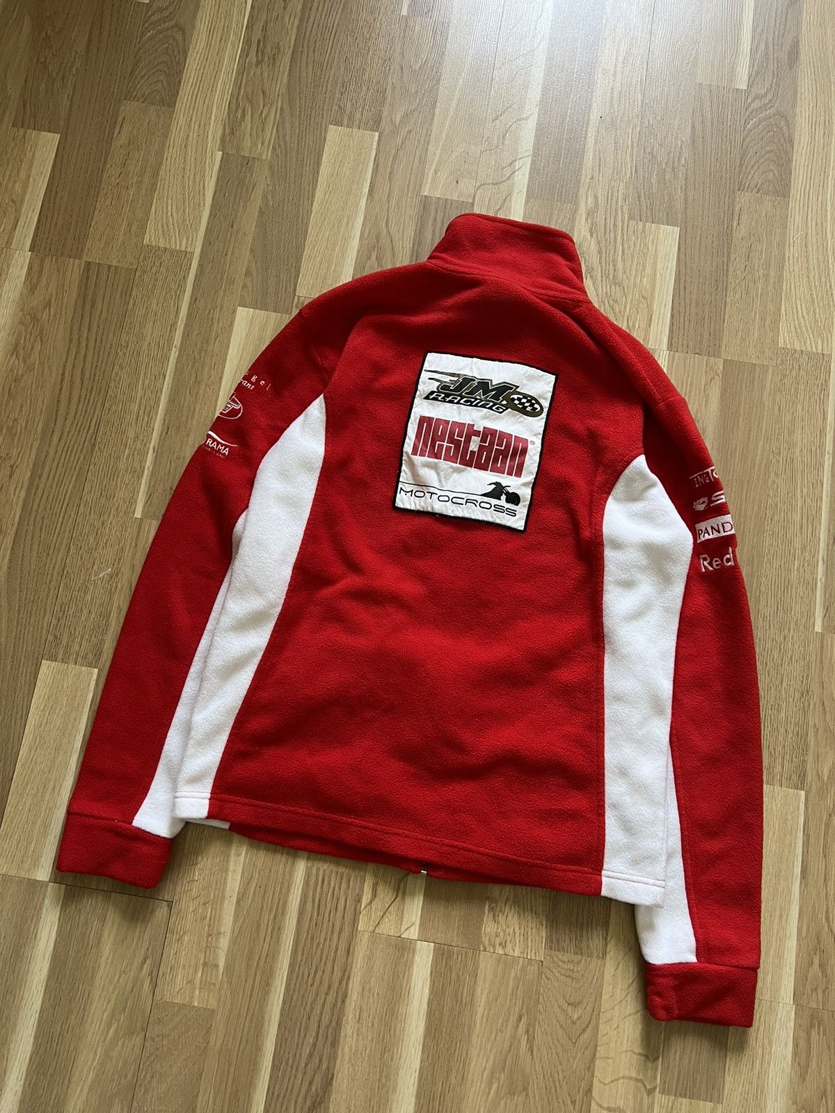 Vintage Vintage moto racing zip fleece jacket nestaan jnco racing 90 Size US M / EU 48-50 / 2 - 9 Thumbnail