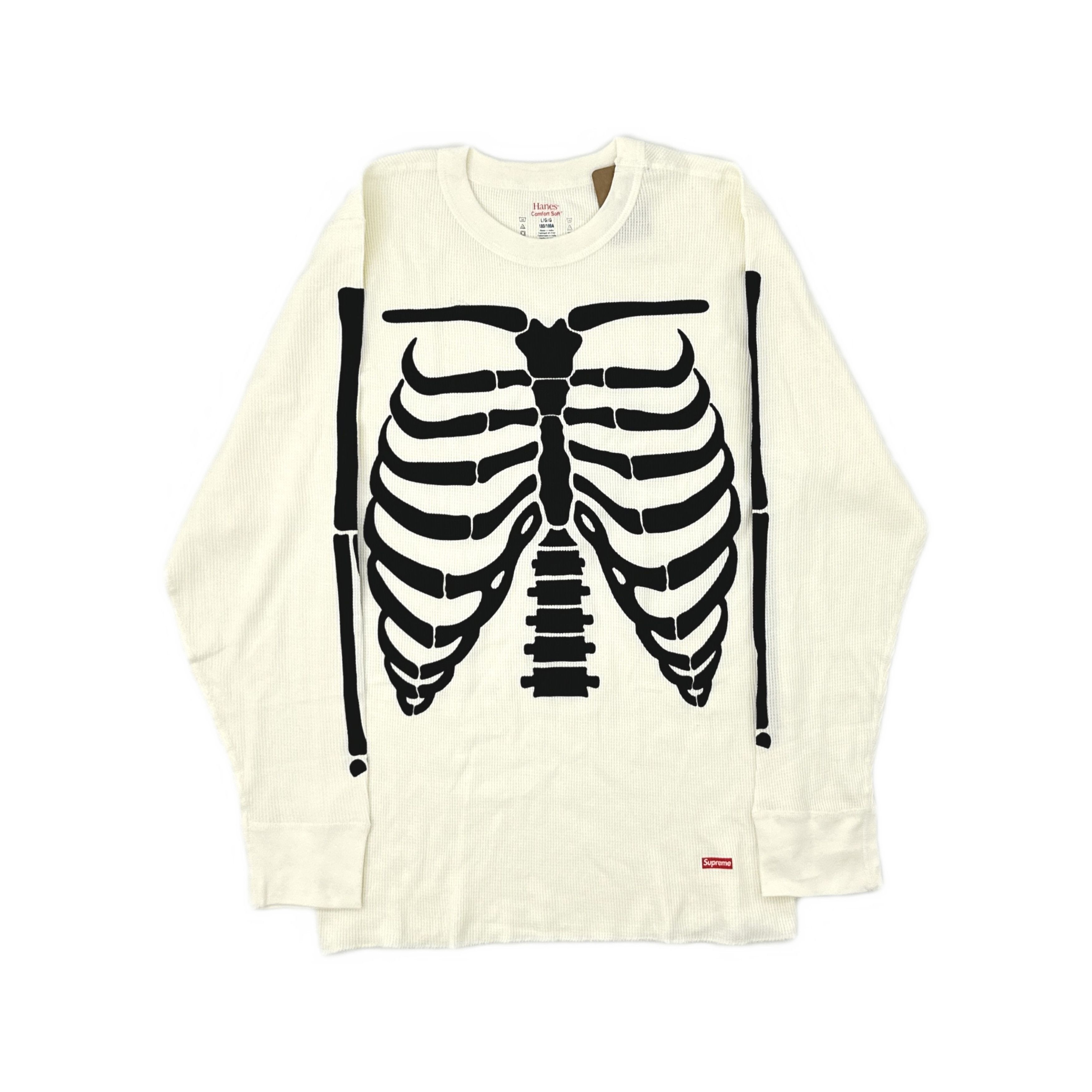 Supreme × Vintage supreme tattoo sacred heart thermal long sleeve 