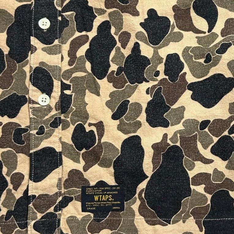 Wtaps Wtaps Grove L/S "Duck Camo" Shirt FW16 Size US S / EU 44-46 / 1 - 4 Thumbnail
