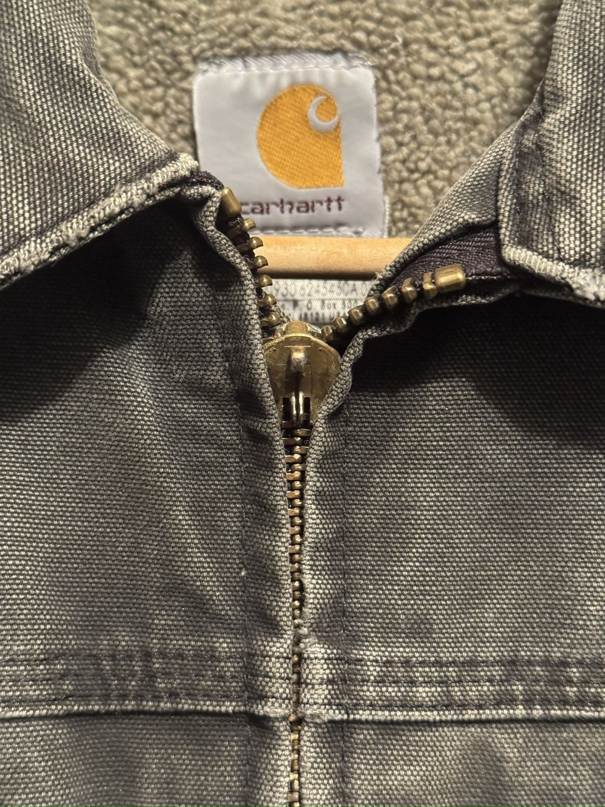 Carhartt Carhartt Vintage Distressed Sherpa Lined Work Jacket Size US M / EU 48-50 / 2 - 14 Thumbnail