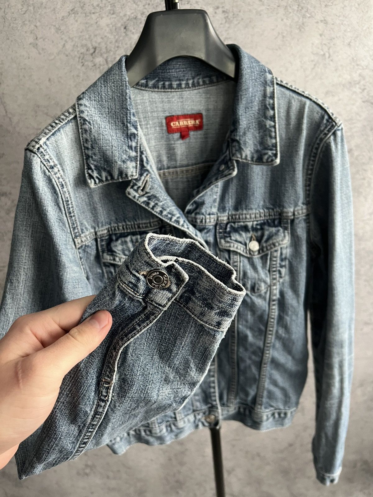 Carrera Vintage Carrera Denim Jacket 2000s Y2K Jacket Size M Size M / US 6-8 / IT 42-44 - 17 Thumbnail