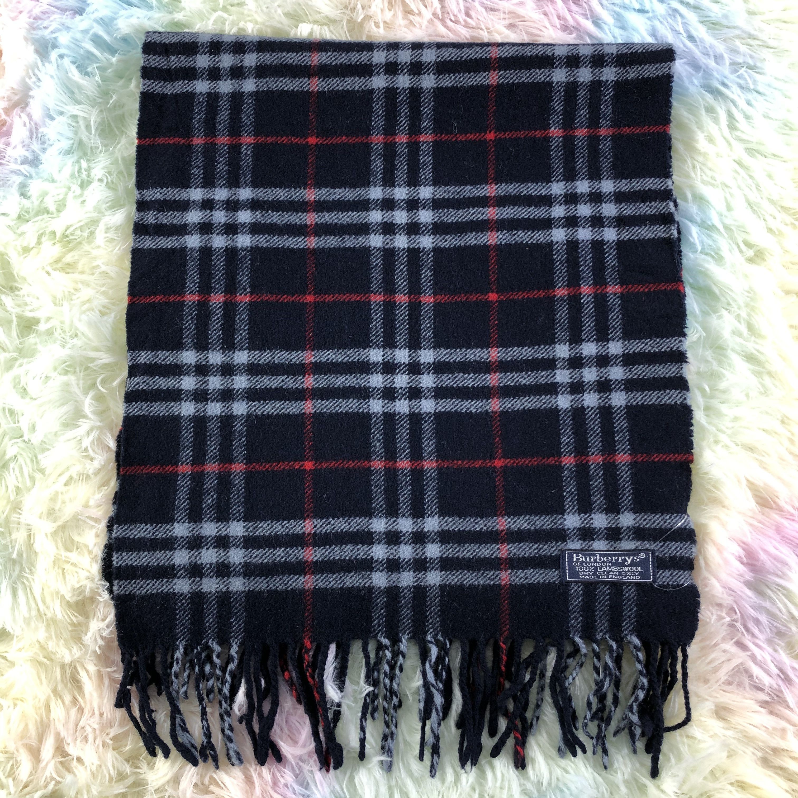 Burberry × Vintage Burberry Scarf / Muffler / Neckwear - KM86 Size ONE SIZE - 2 Thumbnail