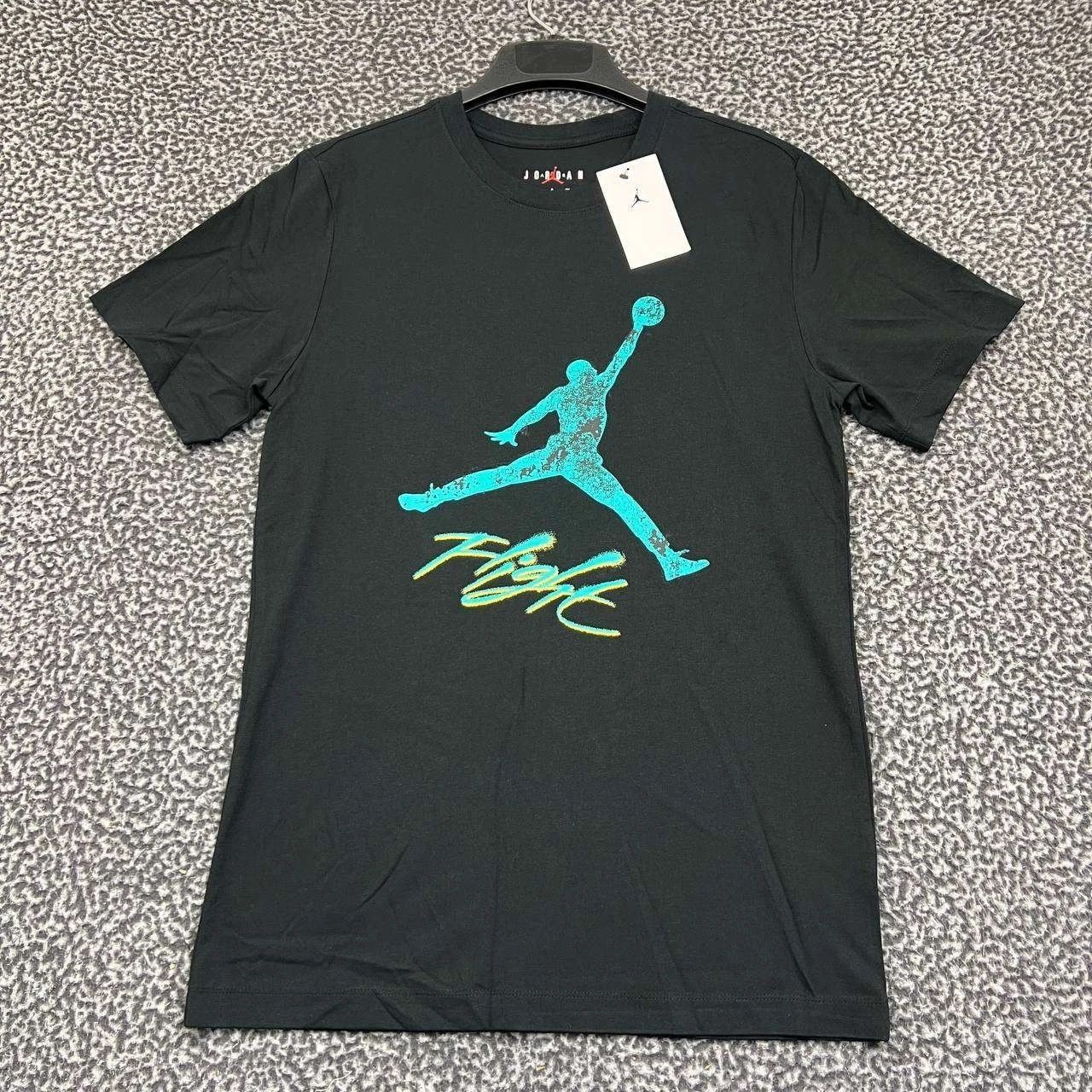 Jordan Brand Air Jordan Flight Shirt Men Short Sleeve Crew Neck Cotton S Size US S / EU 44-46 / 1 - 1 Thumbnail