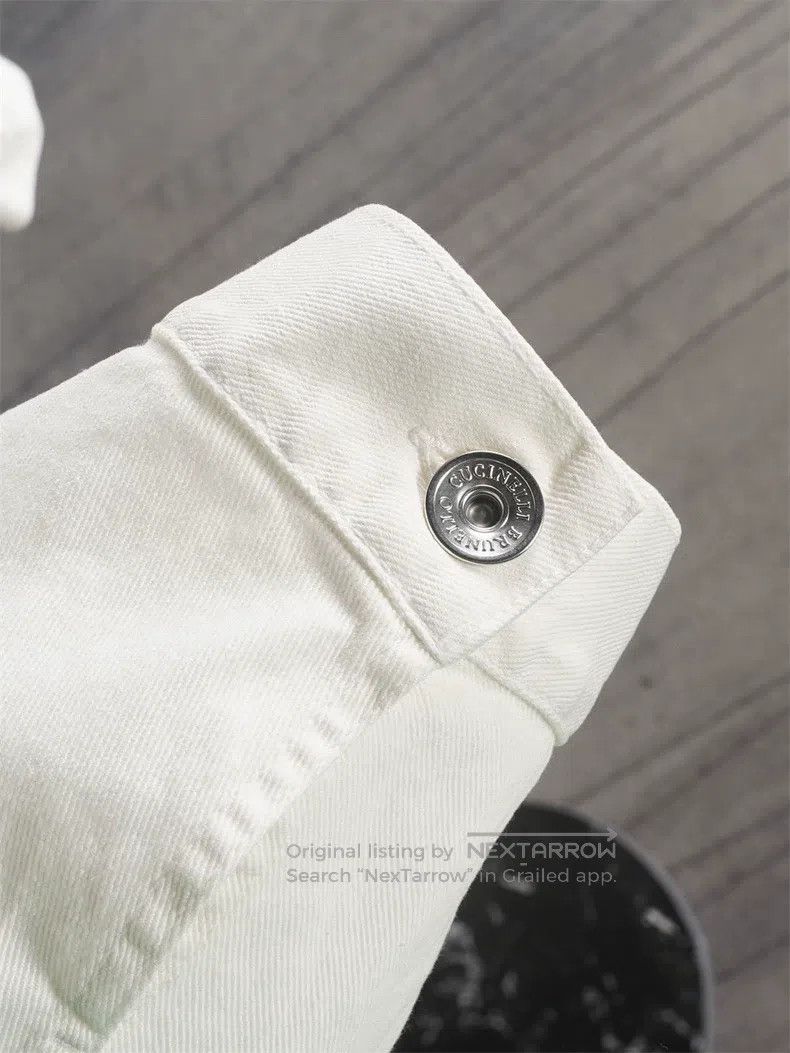 Brunello Cucinelli Brunello Cucinelli Soft Sea Island Cotton Denim Jacket Size US M / EU 48-50 / 2 - 8 Thumbnail