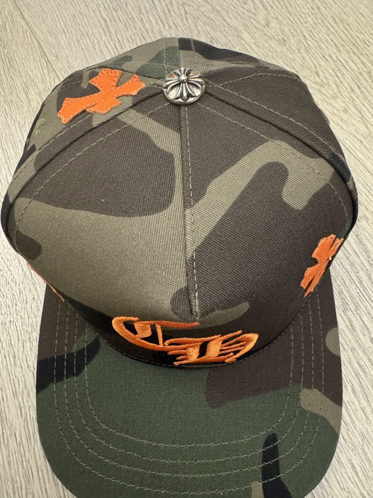 Chrome Hearts Chrome hearts Camo oranges patches hat Size ONE SIZE - 2 Thumbnail
