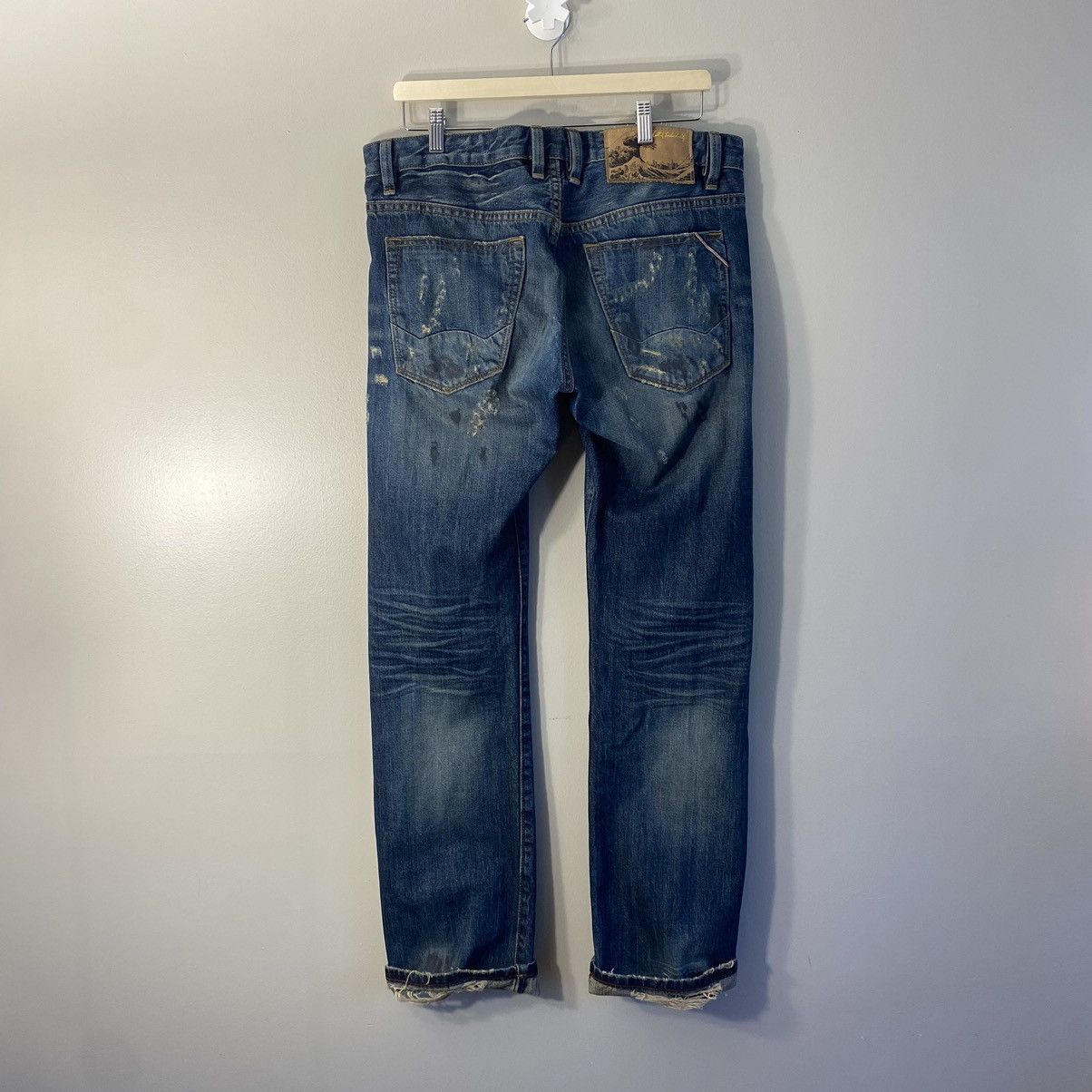 Japanese Brand Japanese Selvedge Denim Jeans Archive 2000s Size US 33 - 4 Thumbnail