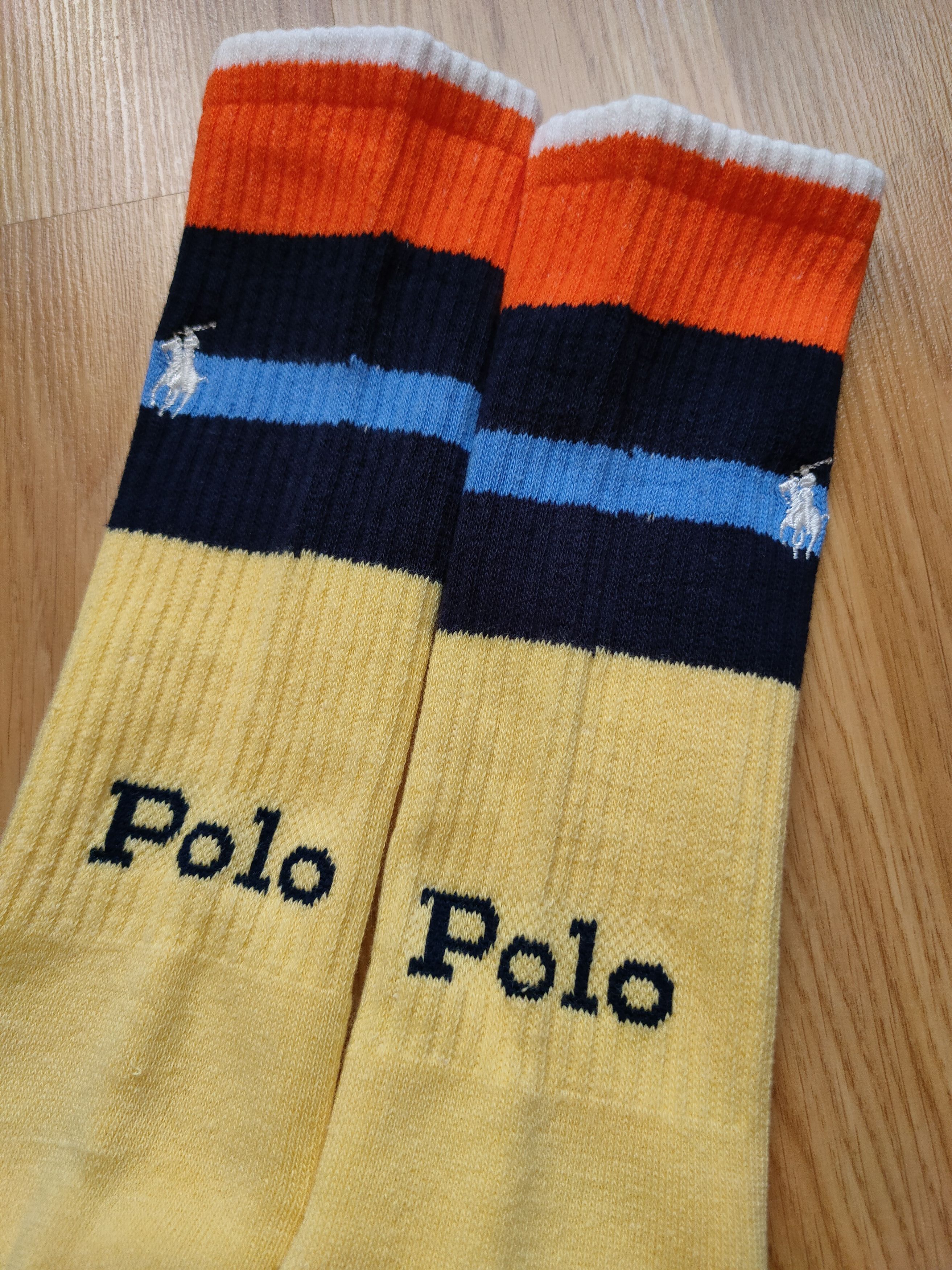 Polo Ralph Lauren Polo Ralph Lauren socks 44-46 high socks Polo RL Size 44 - 4 Thumbnail