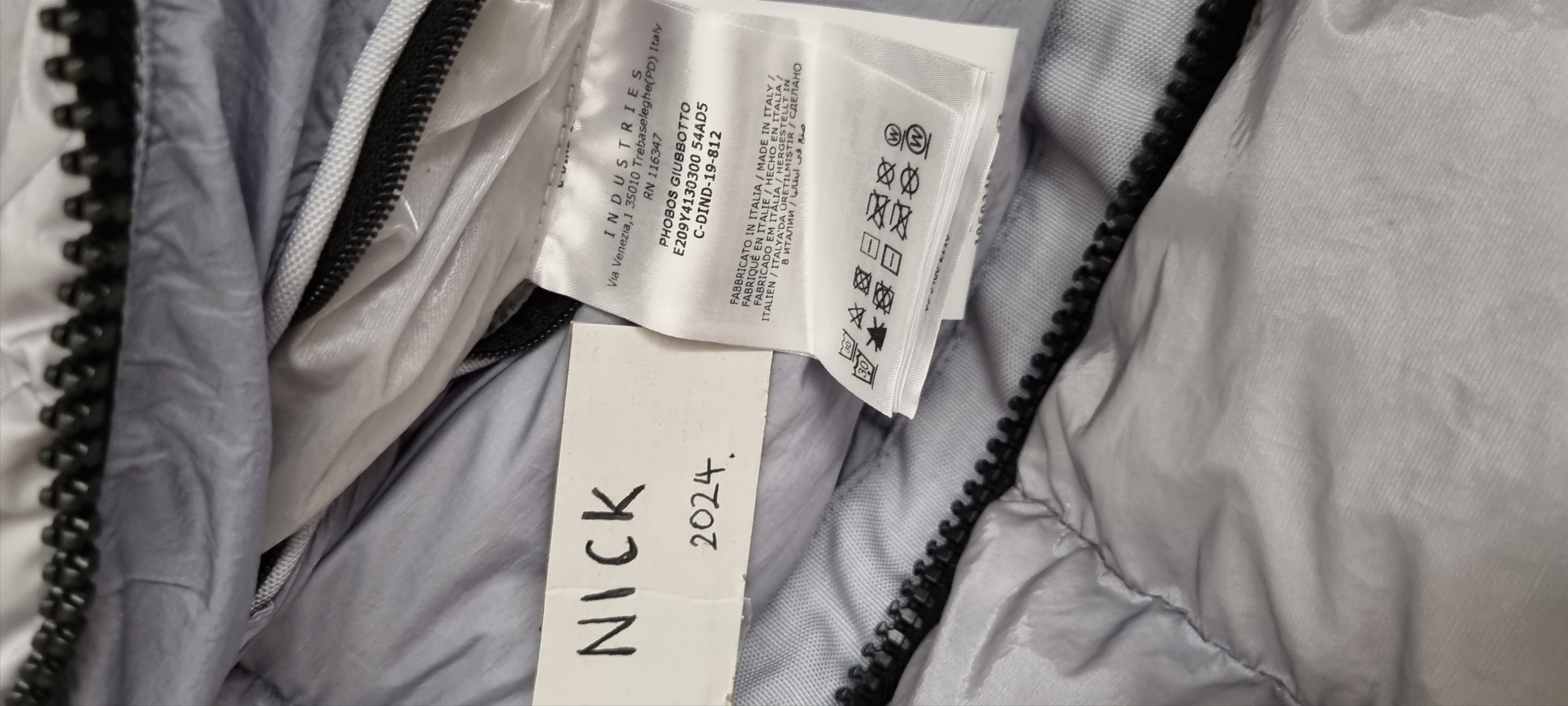 1017 ALYX 9SM × Moncler MONCLER ALYX Phobos Rollercoaster buckle Silver Jacket size3 Size US L / EU 52-54 / 3 - 18 Thumbnail