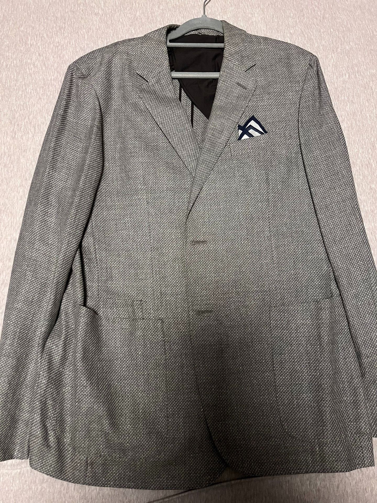 Ermenegildo Zegna Zegna Wool Suit Size US L / EU 52-54 / 3 - 1 Thumbnail
