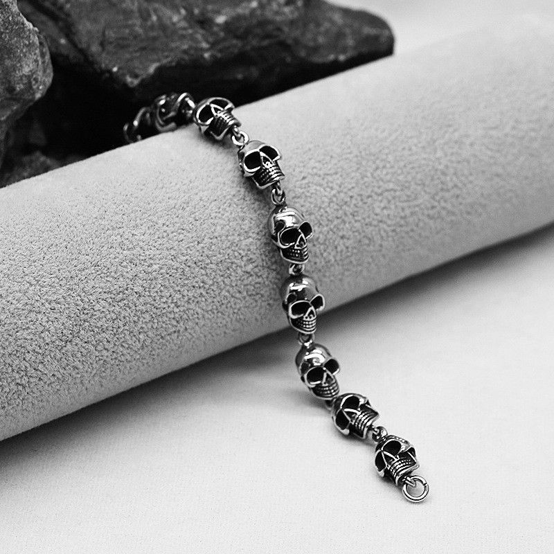 Jewelry Retro Bracelet Y2K Punk Chain Gotch Bracelets Chains Size ONE SIZE - 4 Thumbnail