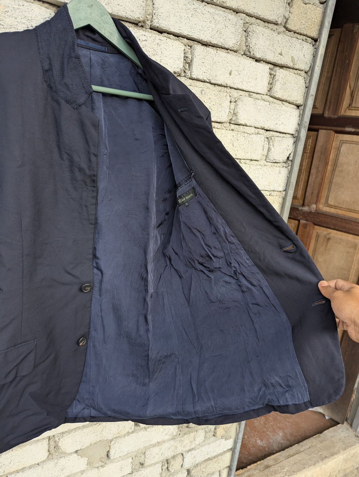 Y's × Yohji Yamamoto Y’s Men Coat Jacket Japan Blue Yohji Yamamoto Size US L / EU 52-54 / 3 - 6 Thumbnail