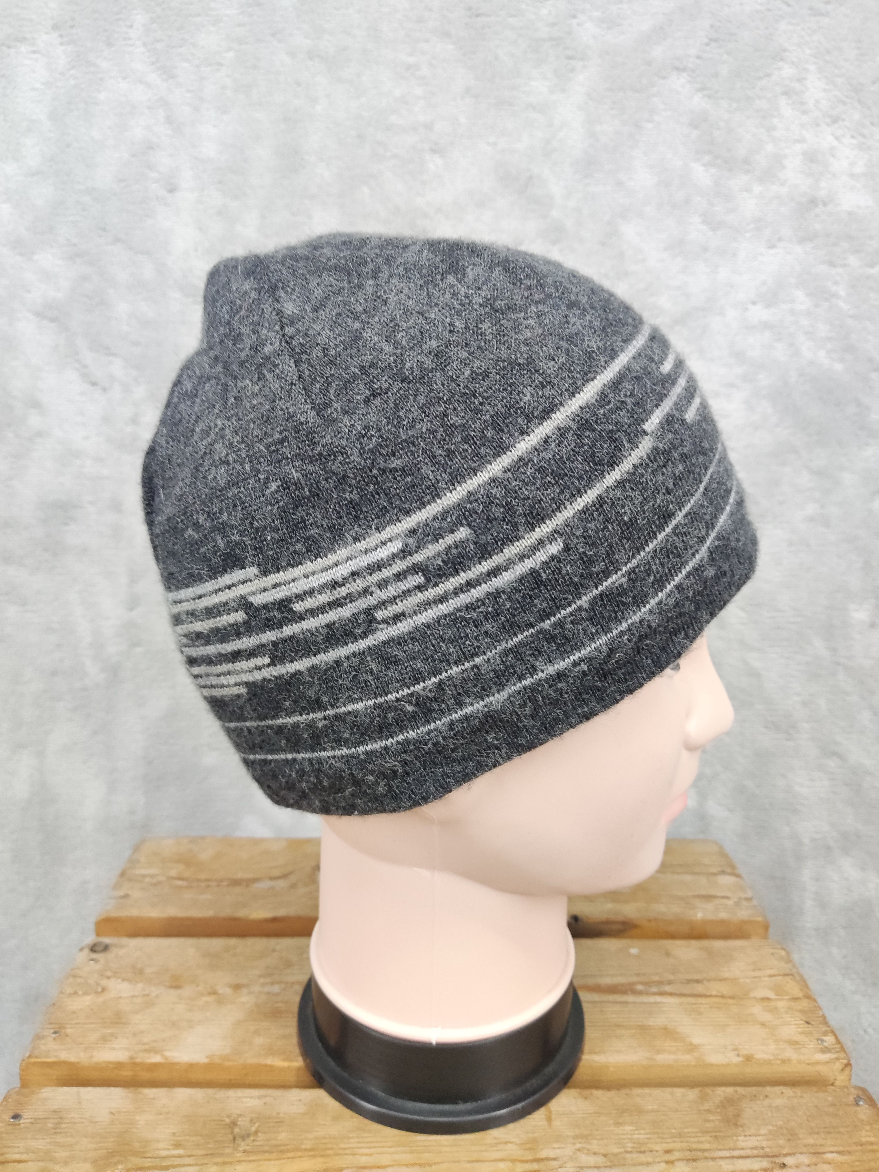 Eddie Bauer Eddie Bauer Gray Wool Beanie Hat Size ONE SIZE - 3 Thumbnail