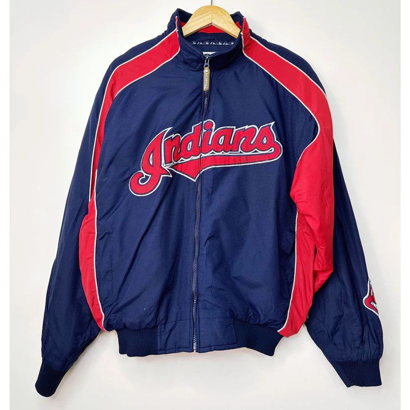 MLB × Majestic × Vintage Vintage Indians baseball by Majestic Premium jacket Size US L / EU 52-54 / 3 - 1 Thumbnail