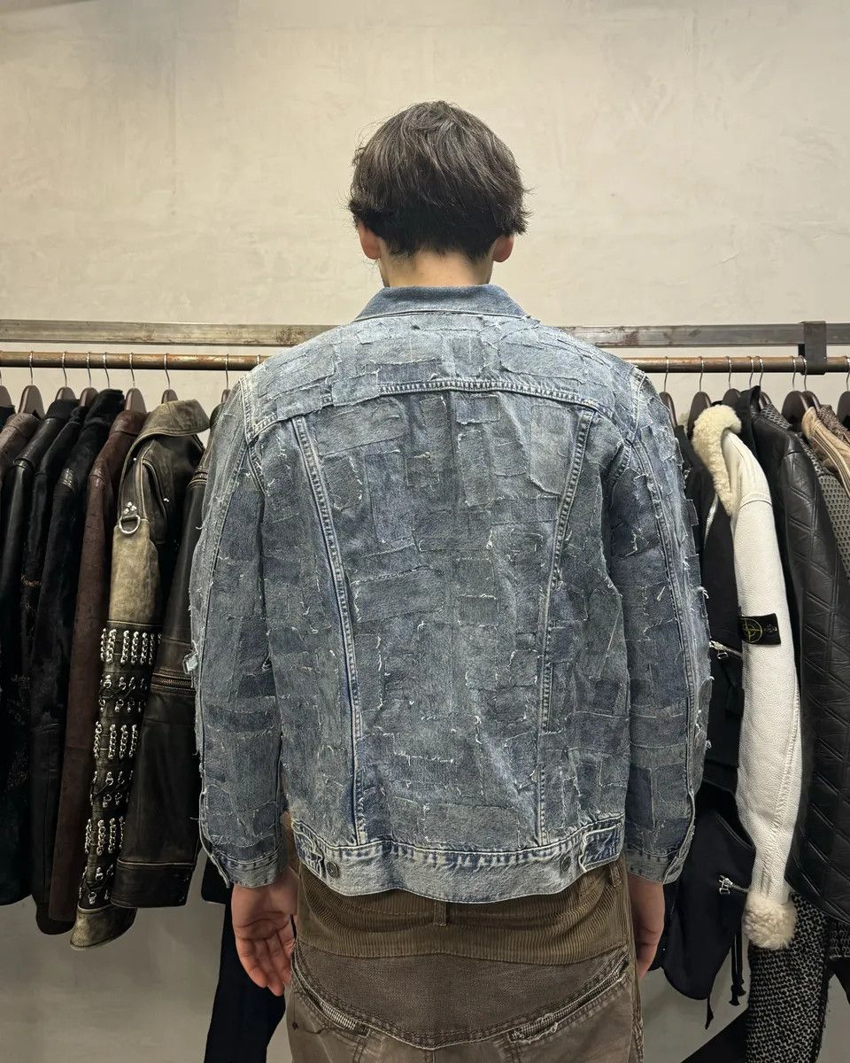 Levi's × Vintage Levi's Made & Crafted Unique Denim Patchwork Jacket Size US M / EU 48-50 / 2 - 4 Thumbnail