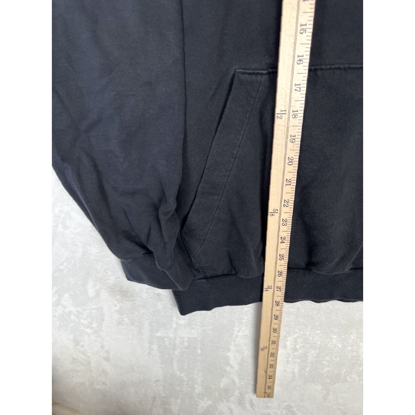 Adidas VINTAGE adidas Hoodie Adult Large Black Fleece Logo Pullover Hooded Regular Sweatshirt Y2K Size US L / EU 52-54 / 3 - 4 Thumbnail