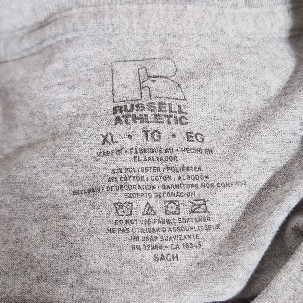 Russell Athletic Russell Athletic XL Lake Stevens Gray Basketball T-Shirt NW Size US L / EU 52-54 / 3 - 4 Thumbnail