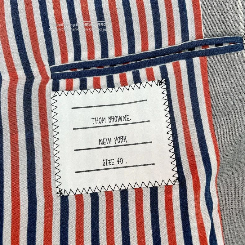 Thom Browne Thom Browne Gray Blazer Size 40 3 Size 40R - 7 Thumbnail