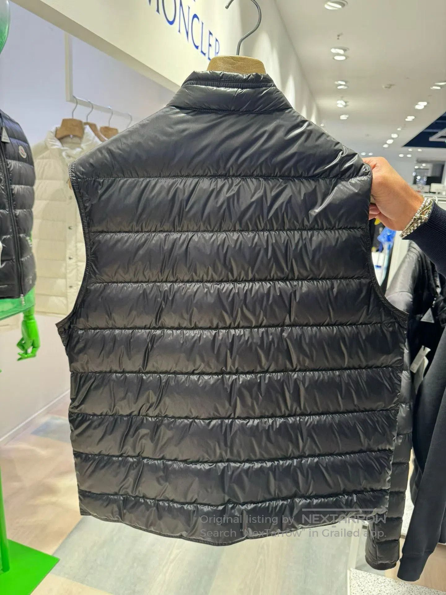 Moncler Moncler Men's Black Down Vest. Size US L / EU 52-54 / 3 - 2 Thumbnail