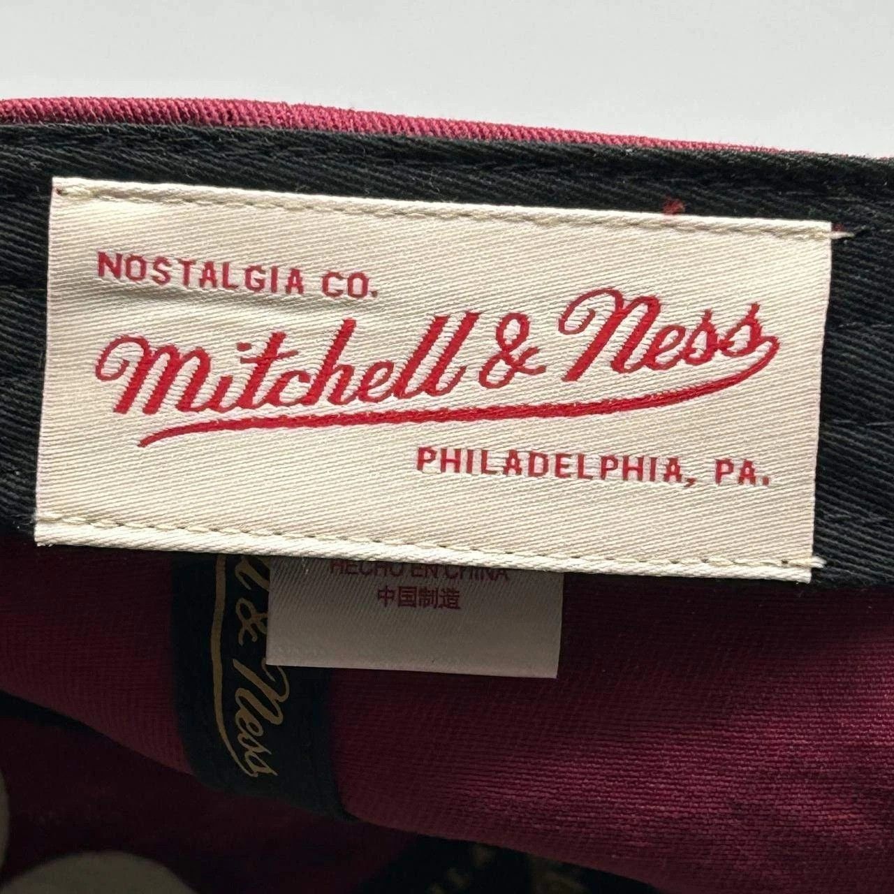 Mitchell & Ness New York Yankees Hat Men Red MLB Strap Back Cap Cotton New Size ONE SIZE - 6 Thumbnail