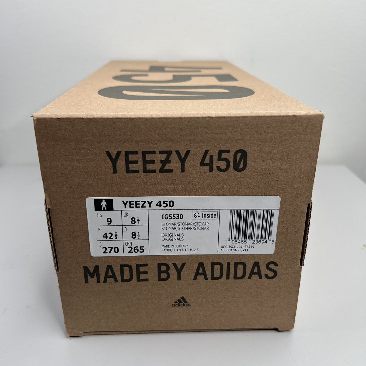 Adidas × Yeezy Adidas Yeezy 450 Stone Marine Size US 9 Size US 9 / EU 42 - 9 Thumbnail