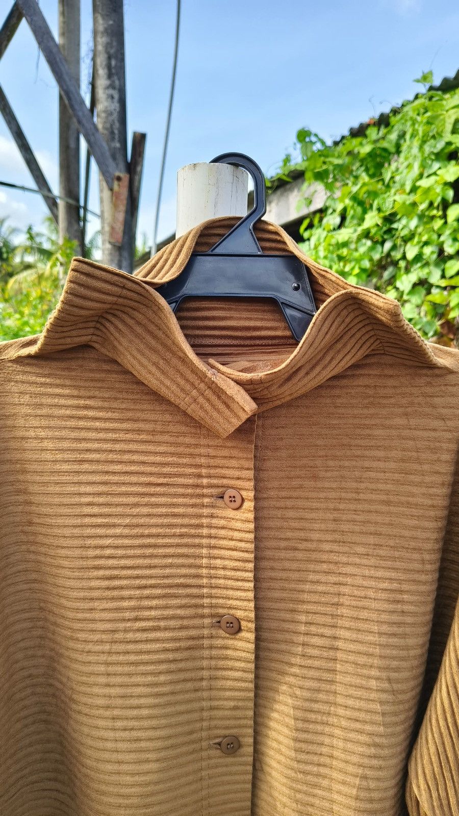 Issey Miyake × Pleats Please Issey Miyake M193J0491 Issey Miyake Me Pleats Cardigan High Neck Size ONE SIZE - 5 Thumbnail