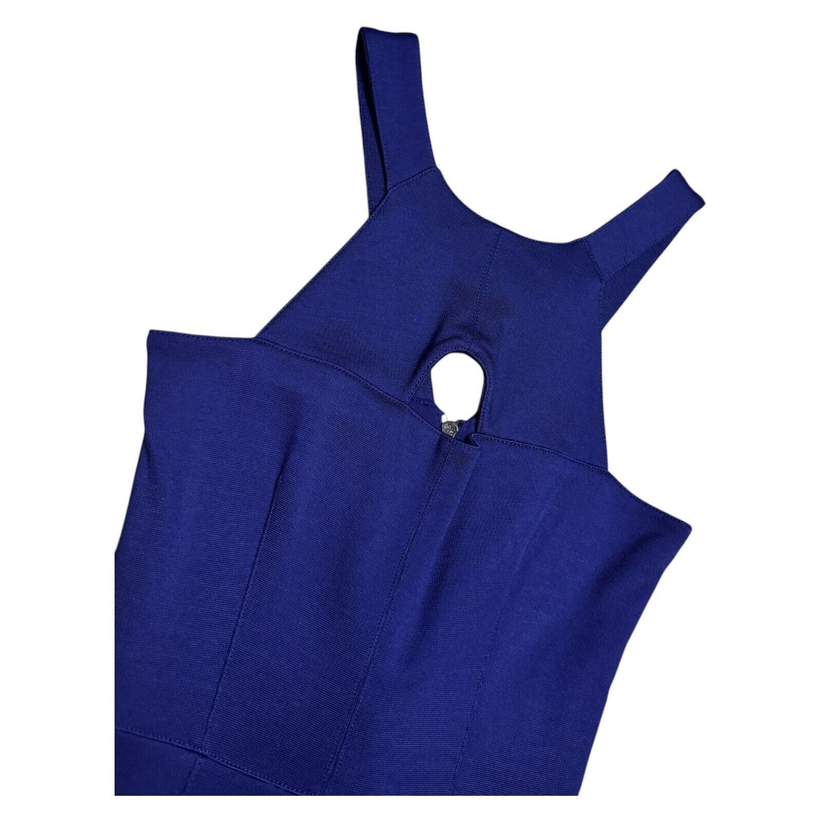 Burberry STUNNING Burberry London Blue Sleeveless Business Dress Size S / US 4 / IT 40 - 7 Thumbnail