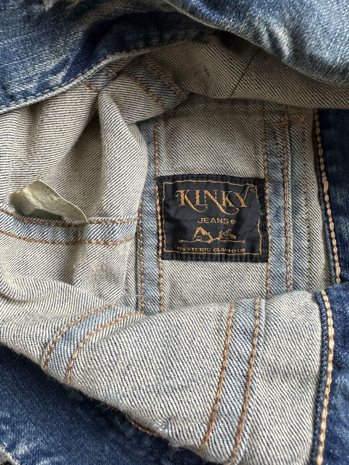 Hysteric Glamour RARE!! KINKY JEANS by HYSTERIC GLAMOUR DISTRESSED DENIM Size US XS / EU 42 / 0 - 12 Thumbnail