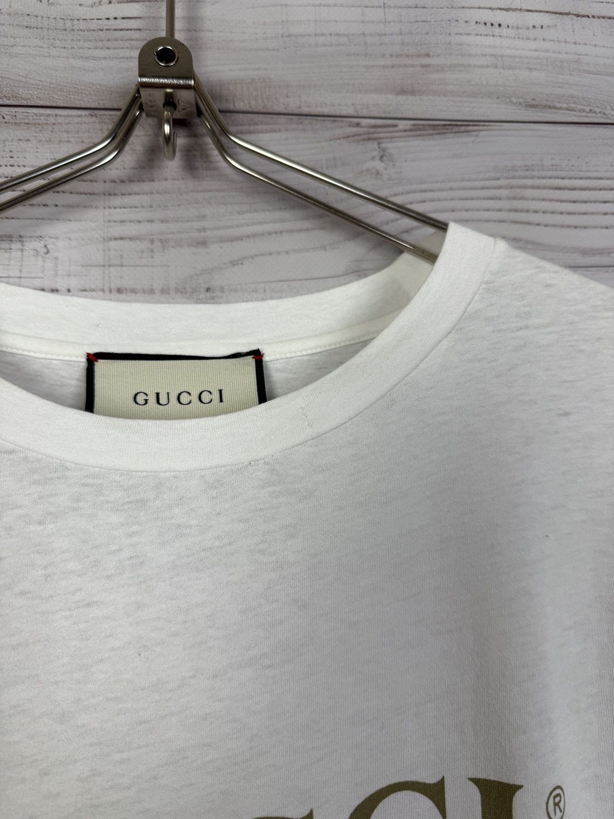 Gucci Gucci Tee Shirt With Big Logo Size US S / EU 44-46 / 1 - 15 Thumbnail