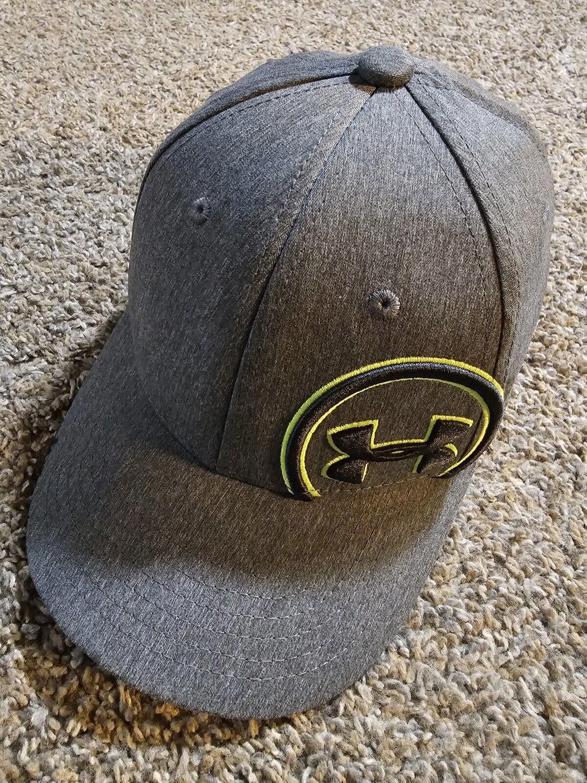 Under Armour Under Armour Gray Neon Youth Fitted Baseball Hat Cap SM / MD Size ONE SIZE - 1 Thumbnail